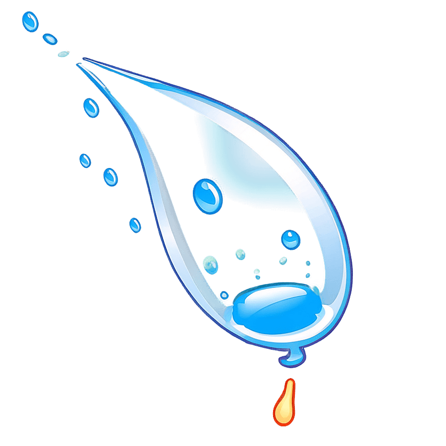 Flying Water Balloon PNG jmw34
