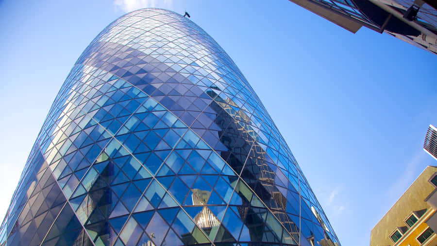 Looking Up At The Gherkin