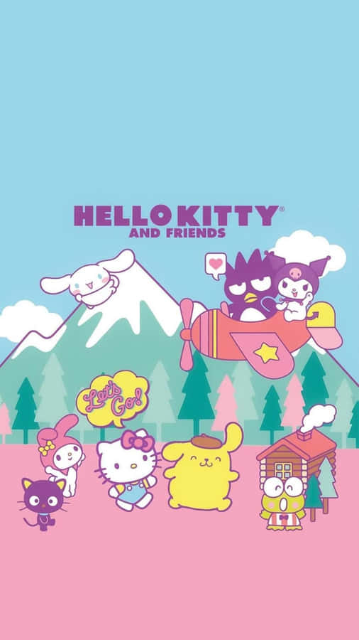 Estetica Cartone Animato di Hello Kitty e Amici
