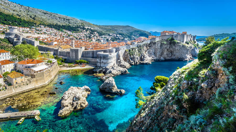 SorprendenteSkyline di una splendida città