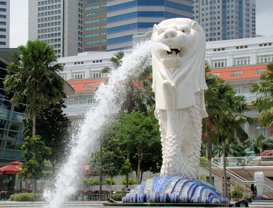 Merlion Staty Singapore