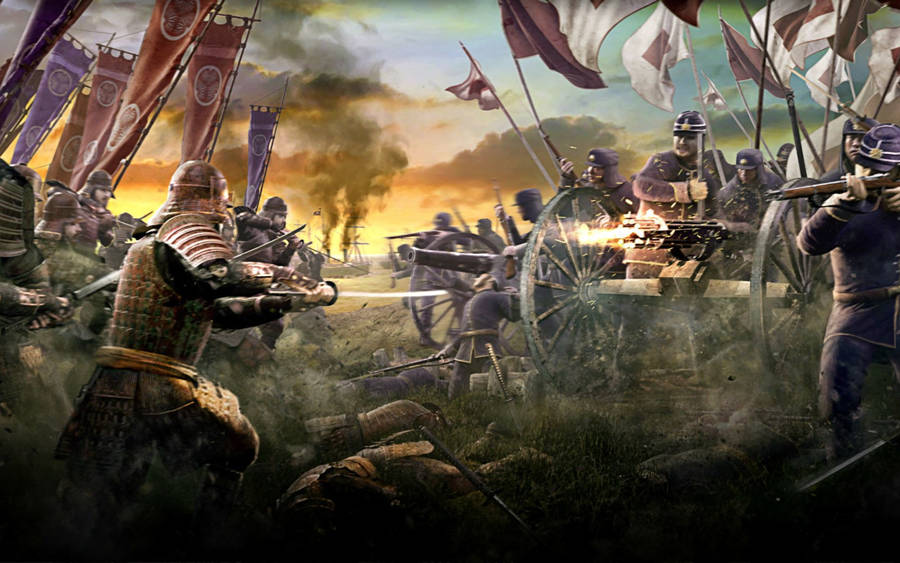 "BattlefieldIn Shogun 2" would be translated to "Slagfältet i Shogun 2" in Swedish. Detta skulle vara en passande titel för en dator- eller mobilnamnskärm som har att göra med krigföring eller japansk historia.