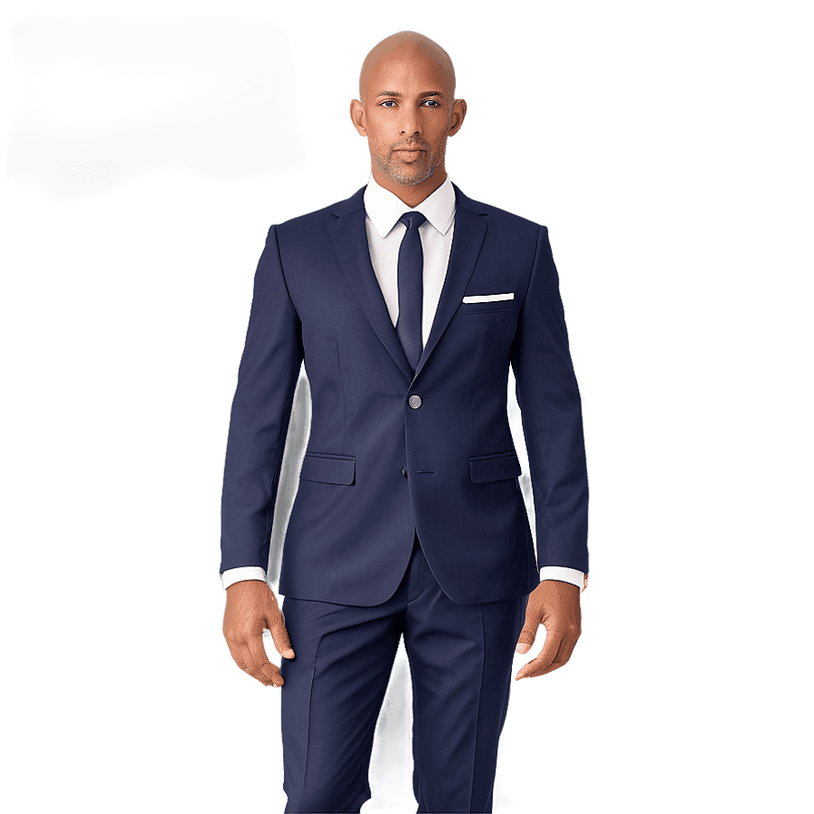 Tailored Business Suit Design PNG 22