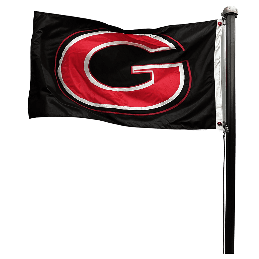 Georgia Bulldogs Flag PNG sul