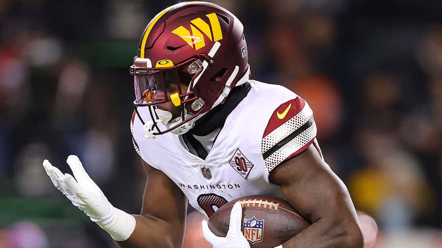 Brian Robinson Jr Washington Football Team Aktion