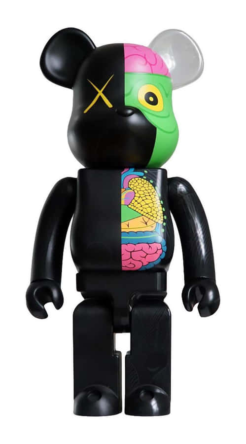 KawsBearbrick 768 x 1384 tapet
