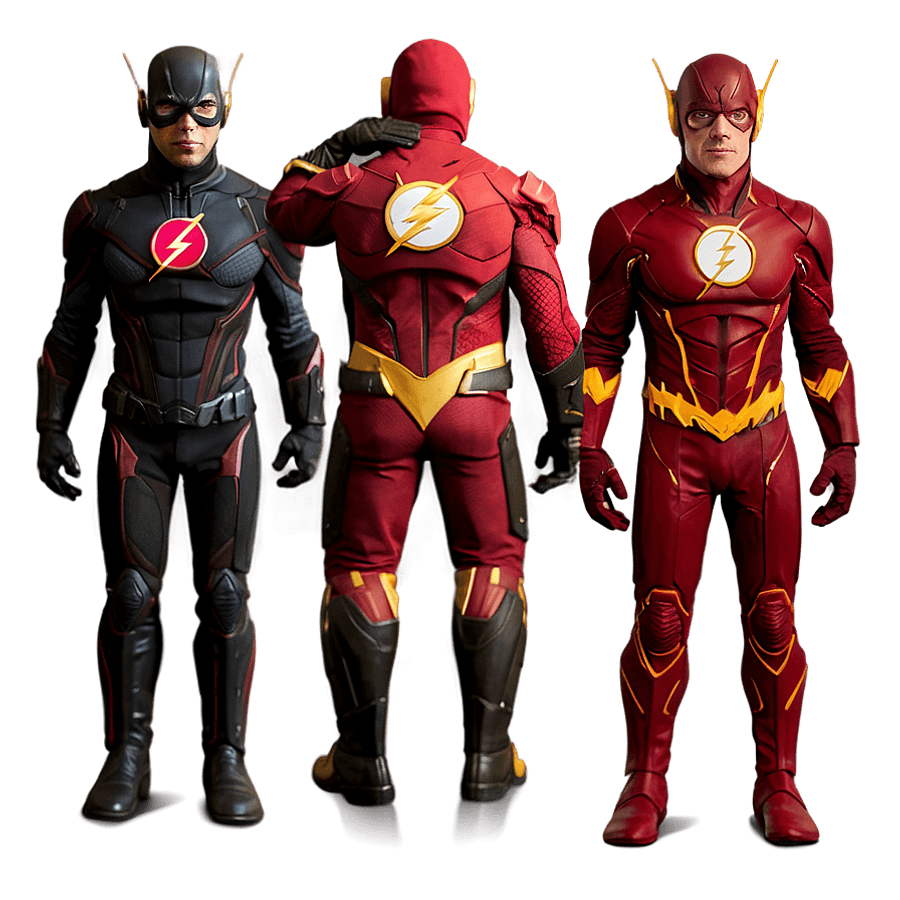 The Flash 2023 Suit Design PNG qao77