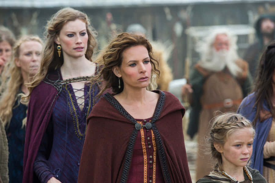 Elenco de Vikings em Traje