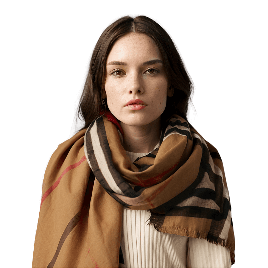 Burberry Lightweight Scarf PNG 67