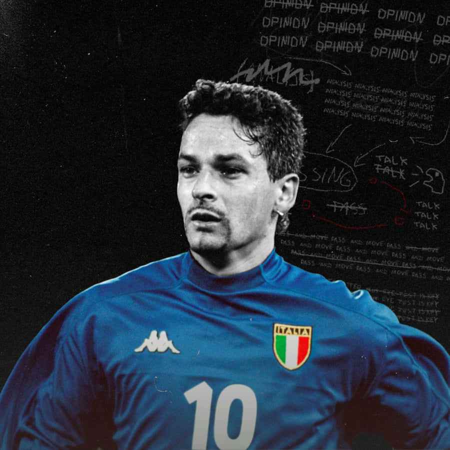 Roberto Baggio Italiensk Fotballlegende