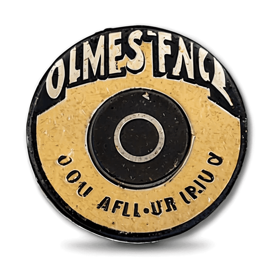 Vintage Hockey Puck PNG 05262024