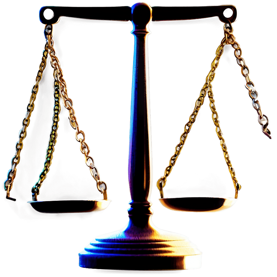 Scales of Justice Simple PNG 11