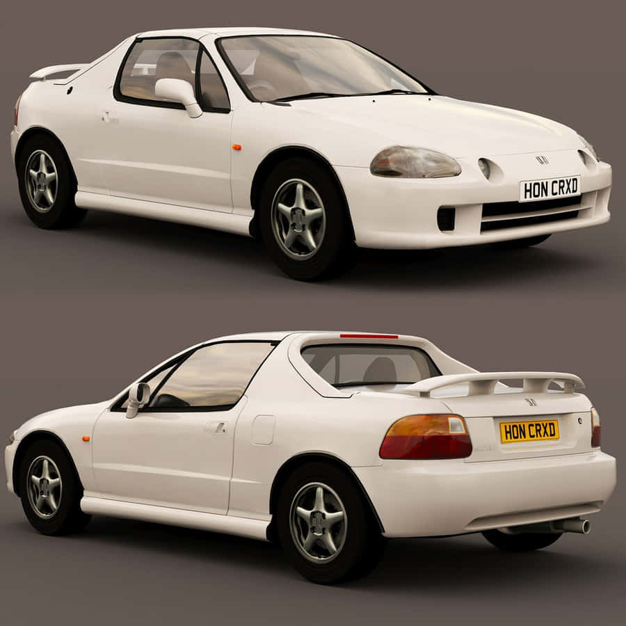 HondaCivic Del Sol 1080 x 1080 tapet