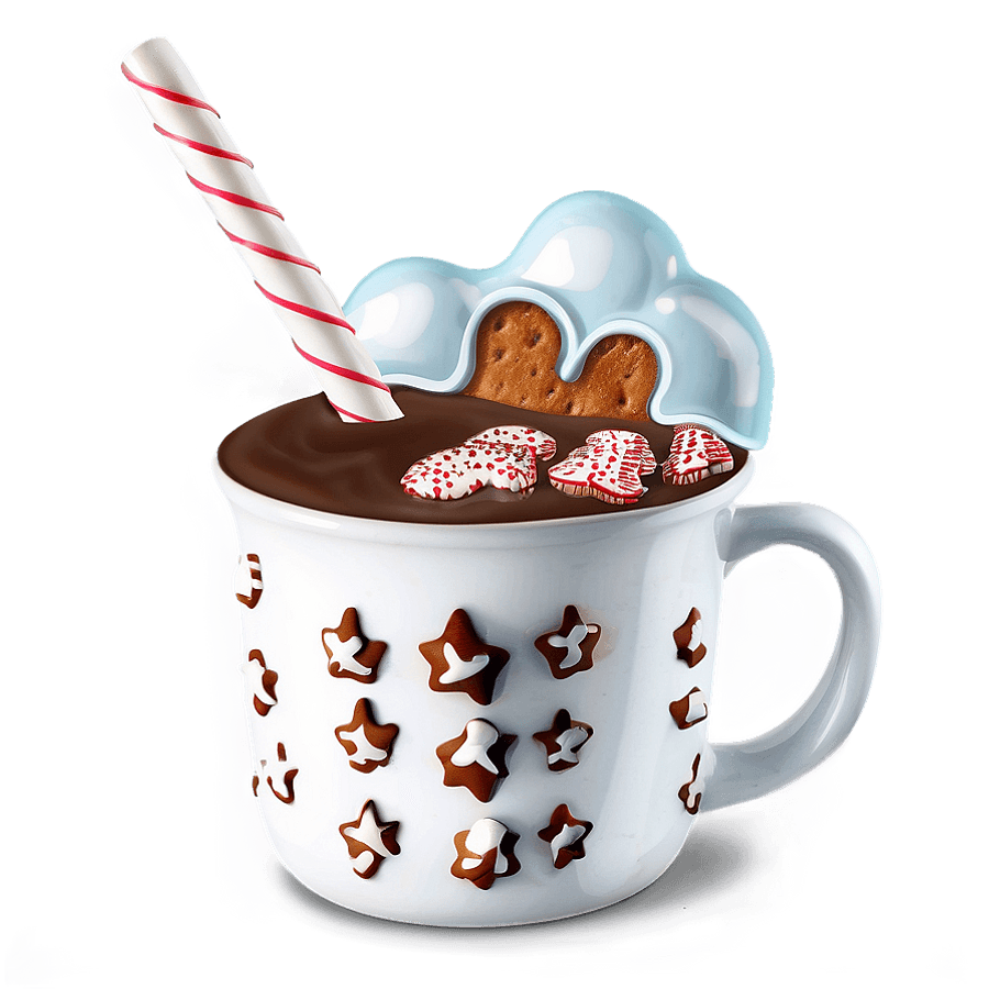Gingerbread Hot Chocolate PNG gie