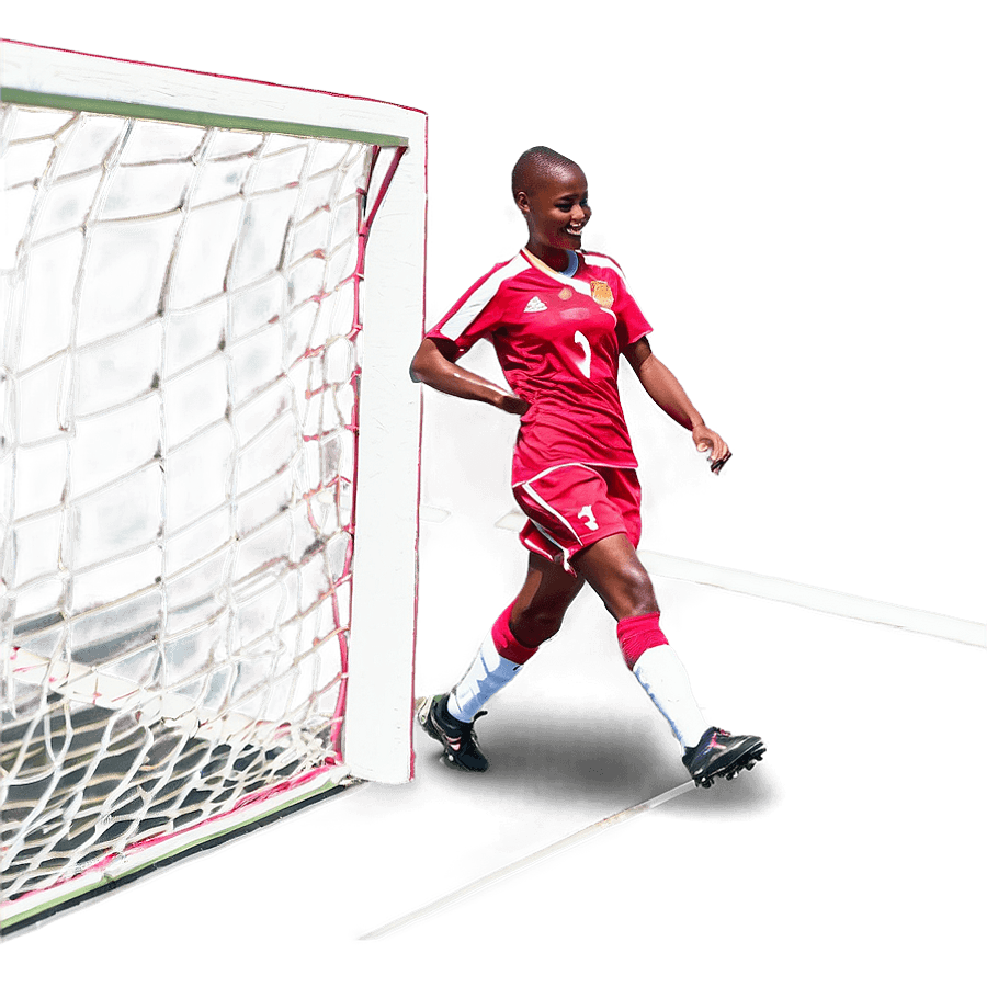 Soccer Net in Action PNG snj13