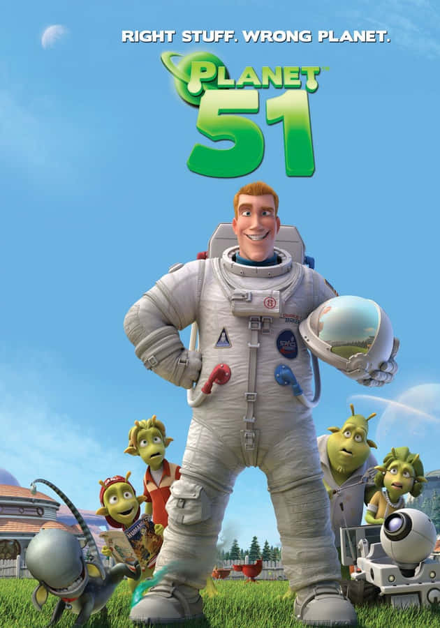 Planet51 - Charles mit Aliens