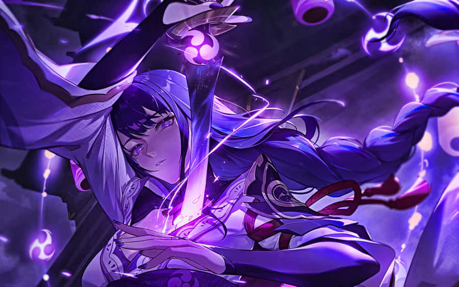 Denledende flamme - Baal fra Genshin Impact