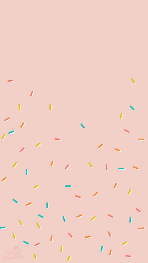Pastell-Streusel-Hintergrund