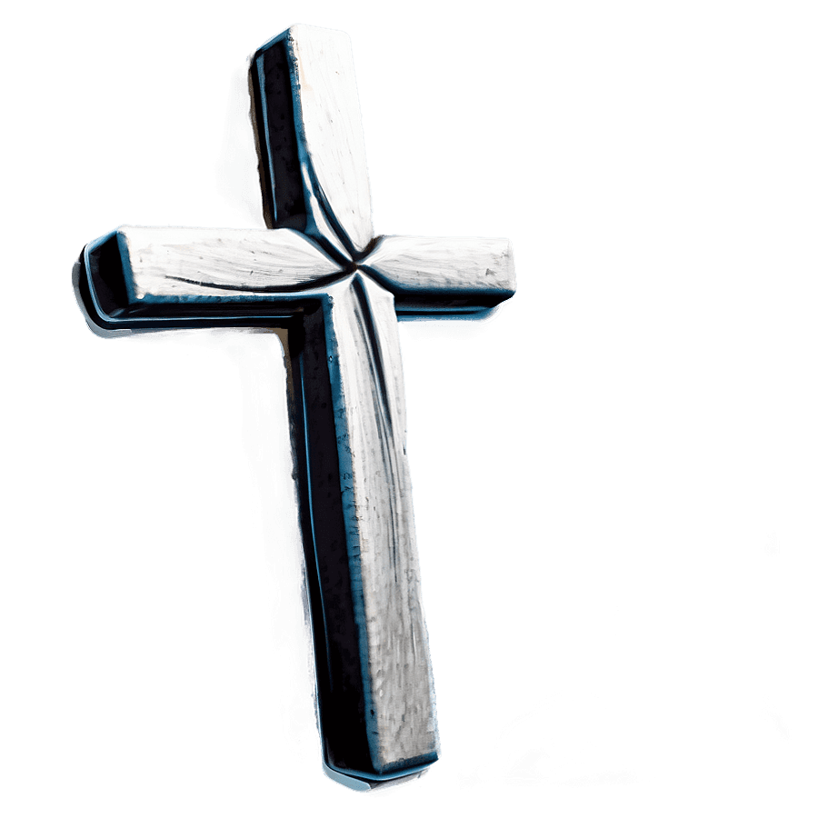 Cross Sketch PNG 80