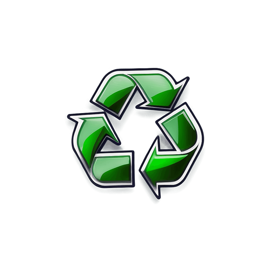 Industrial Recycle Logo PNG 06272024
