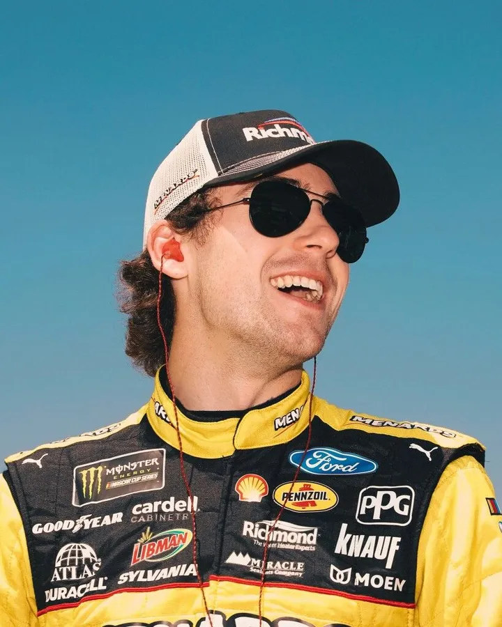Ryan Blaney Smiling