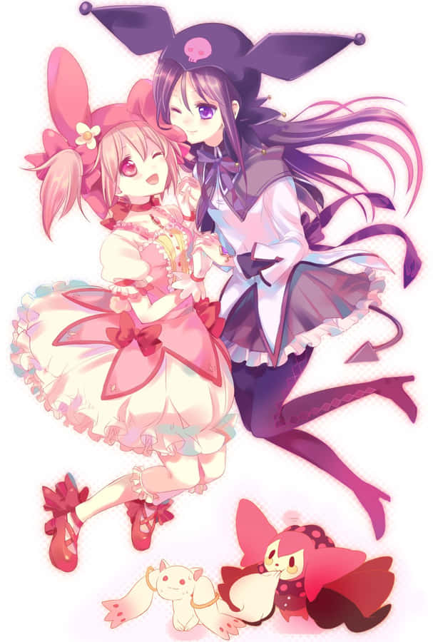 Kuromiog My Melody 1134 x 1681 baggrundsbillede