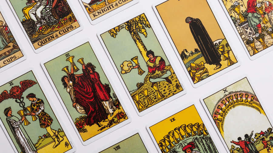 Einblicke in Tarotkarten-Auslagen