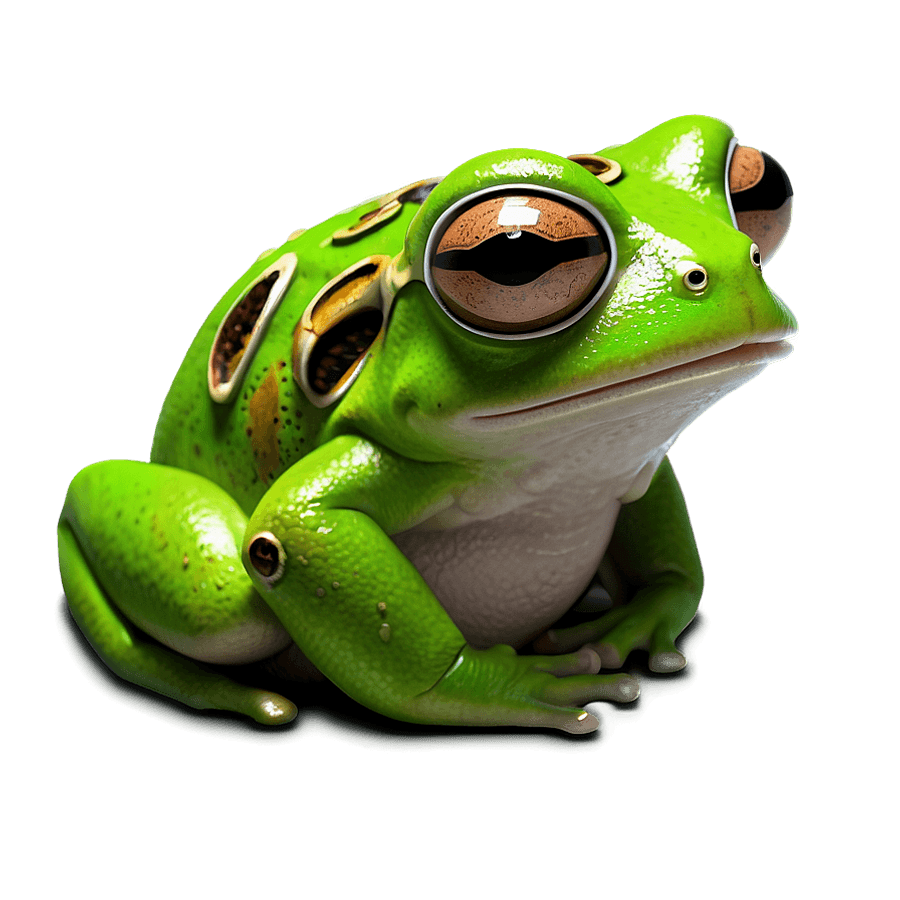 Dreamy Frog Drawing PNG mof86