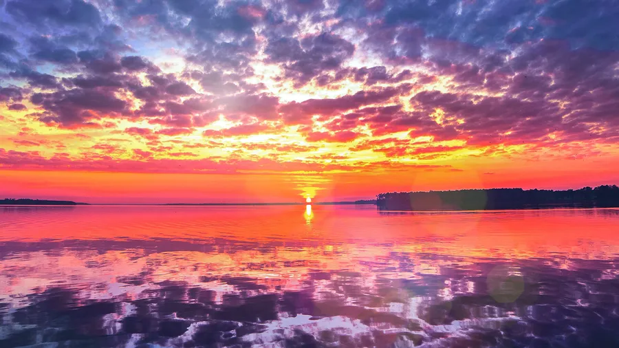 Beach Sunset Background
