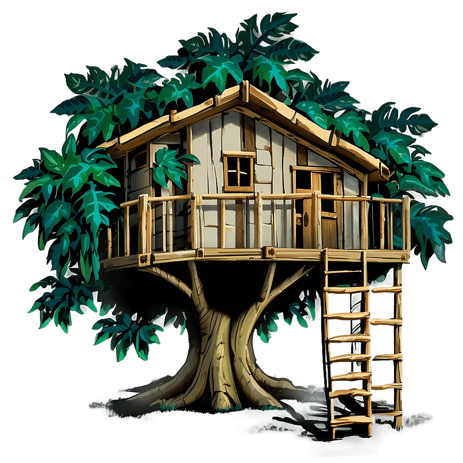 Tree House Fortress PNG 73