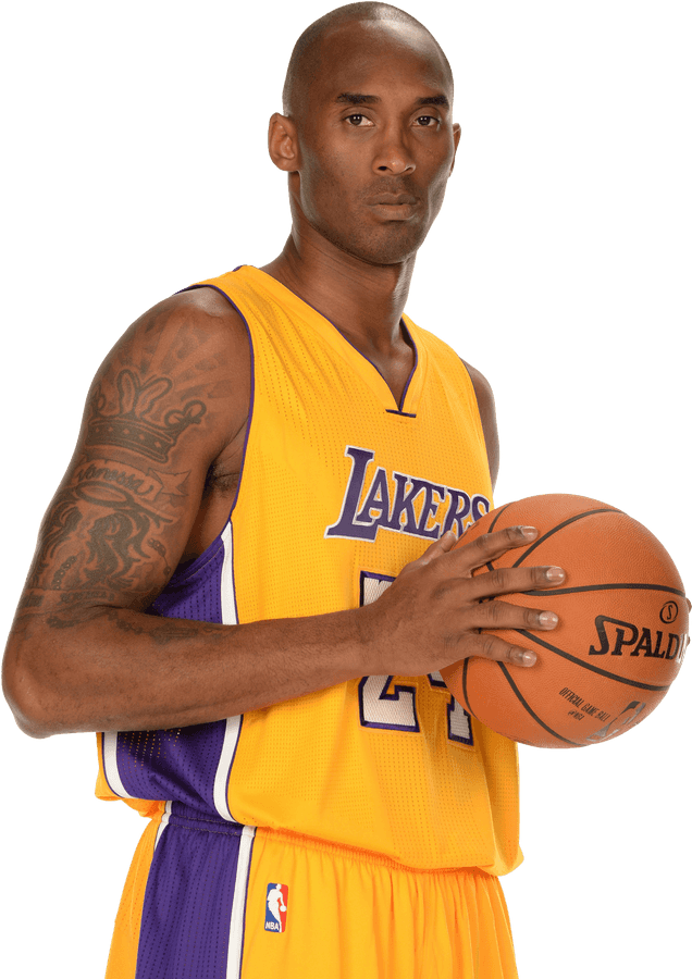 Kobe Bryant Lakers Portrait