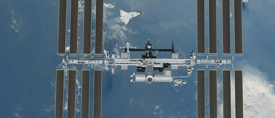 InternationaleRaumstation 1050 x 450 Hintergrundbild