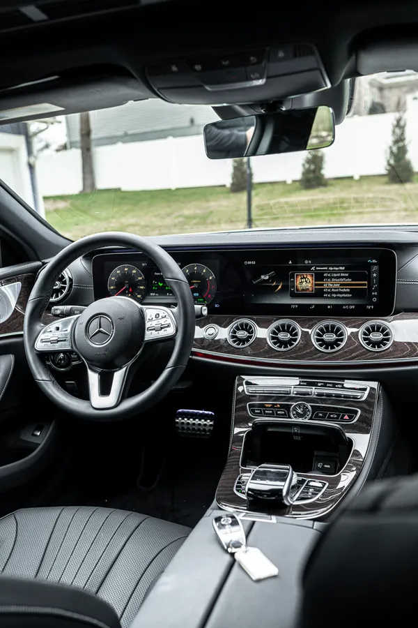 Inside Car