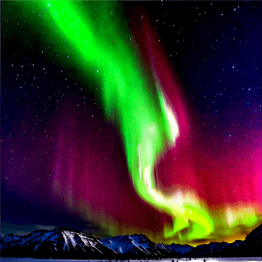 National Geographic Aurora Borealis PNG mcc77