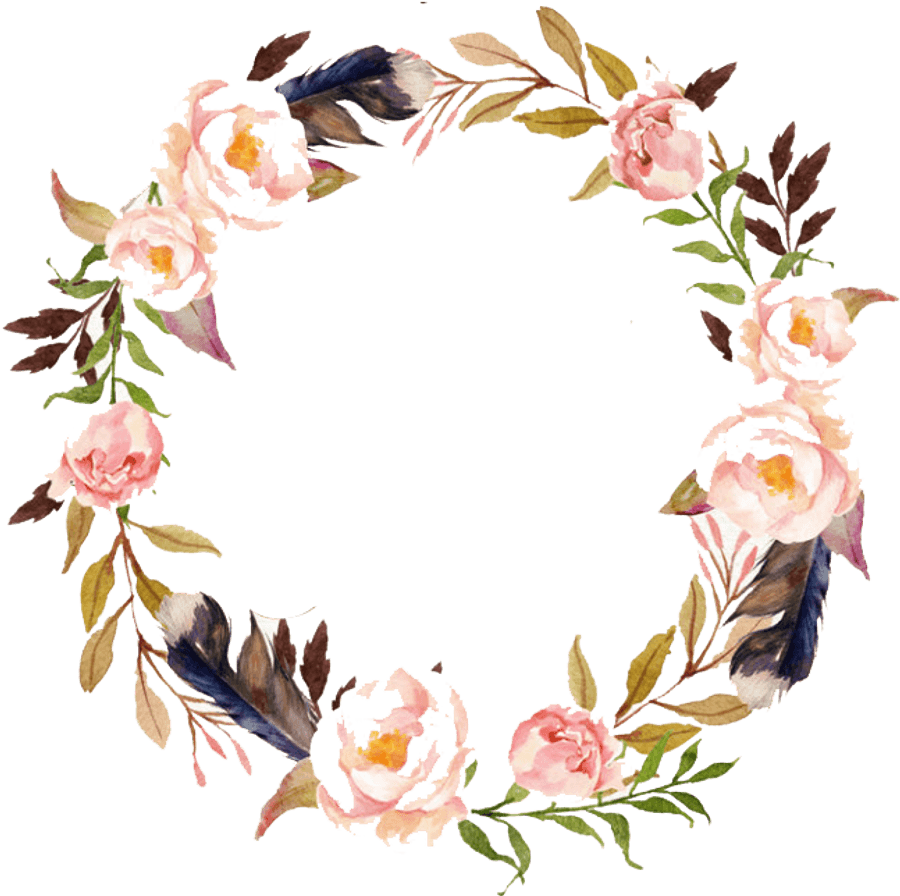 Floral_ Wreath_ Watercolor_ Painting