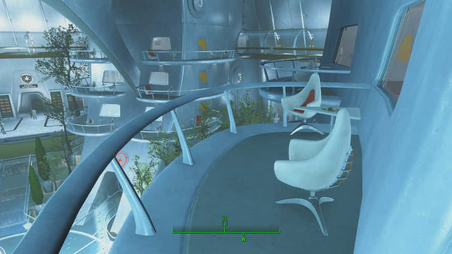 Fallout4 Institut 1920 x 1080 Hintergrundbild