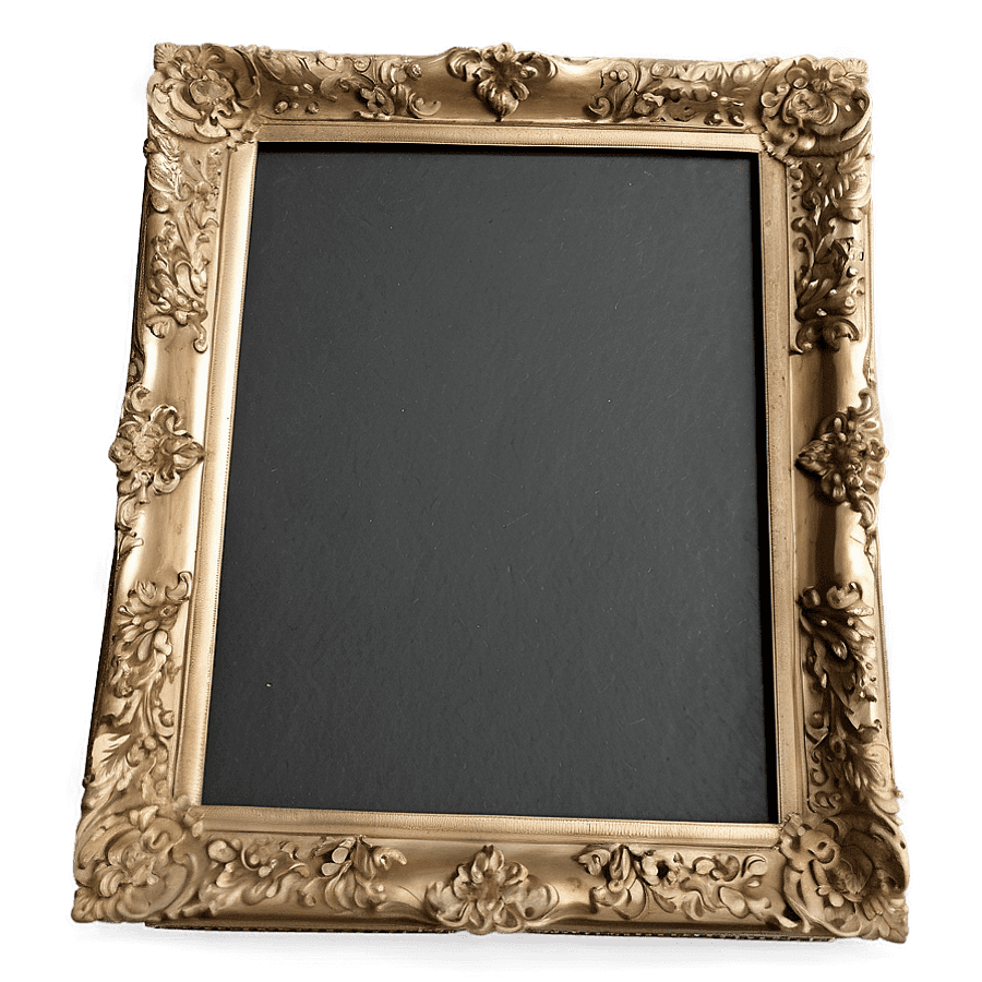 Elegant Aesthetic Frame PNG vvb19