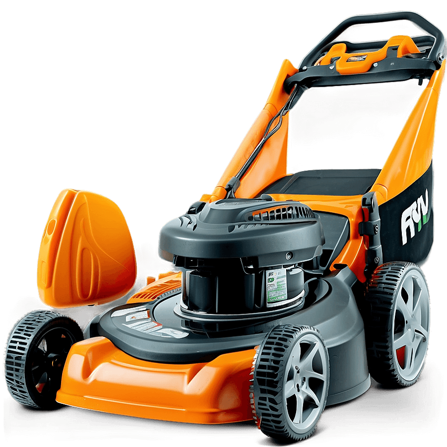 Electric Start Lawn Mower PNG glm
