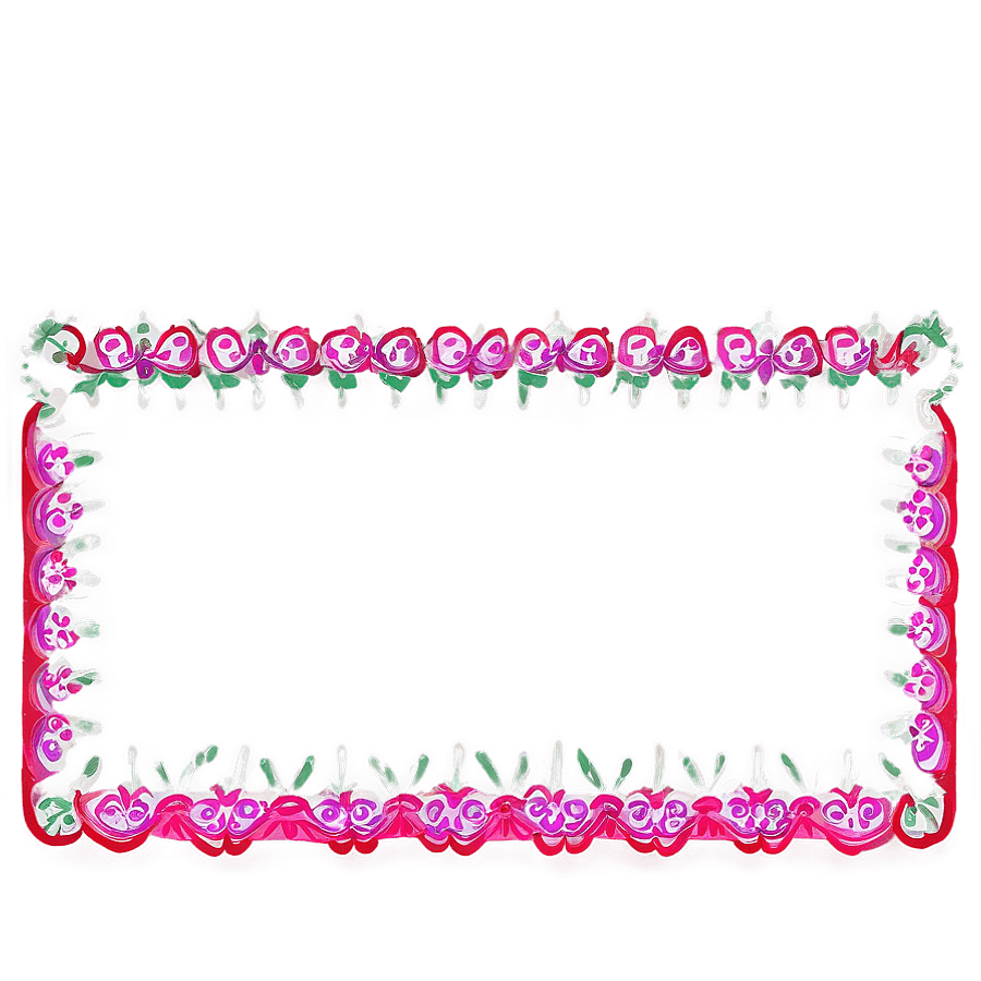 Broderie Lace Border PNG 30