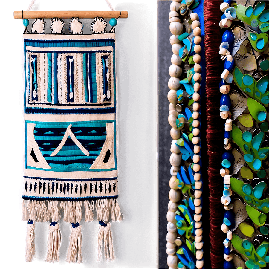 Bohemian Wall Hanging PNG oaq9