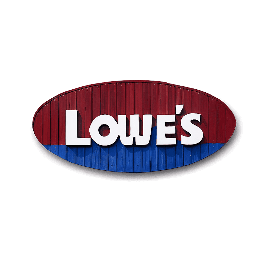 Stylized Lowes Logo PNG 05252024
