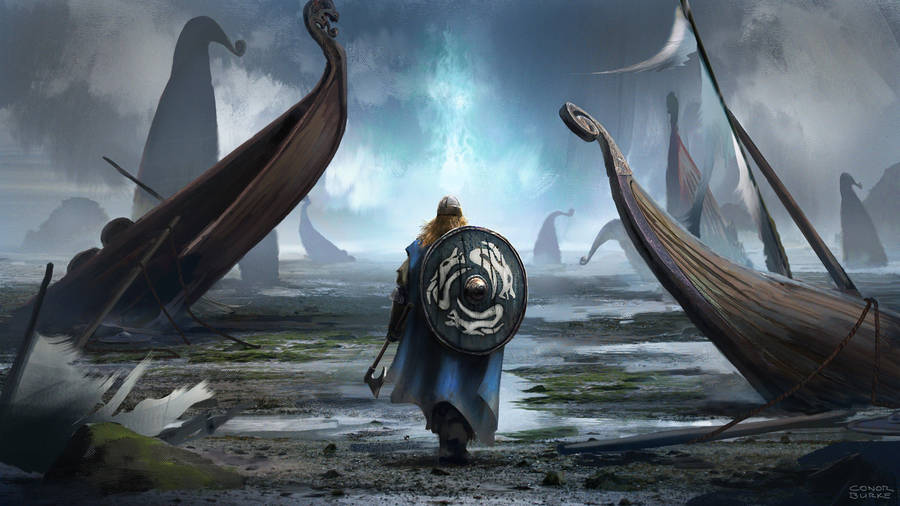3500x1969 Viking HD Wallpaper