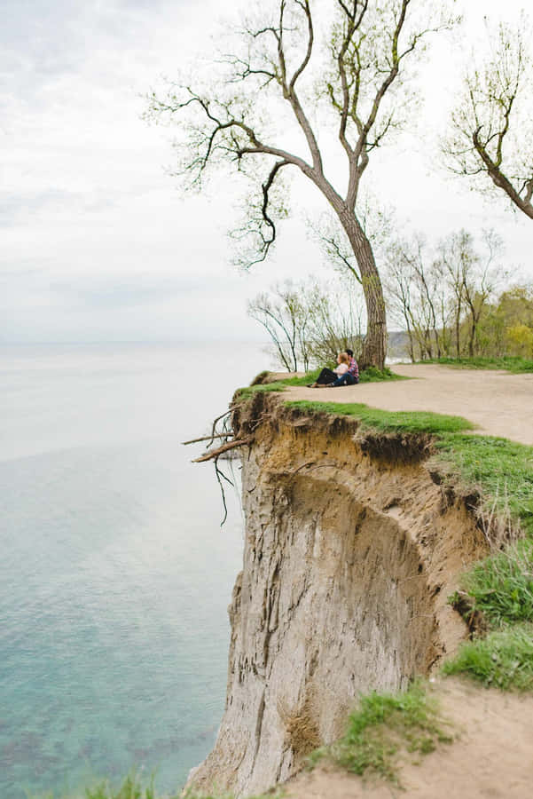 Blick von der Klippe der Scarborough Bluffs