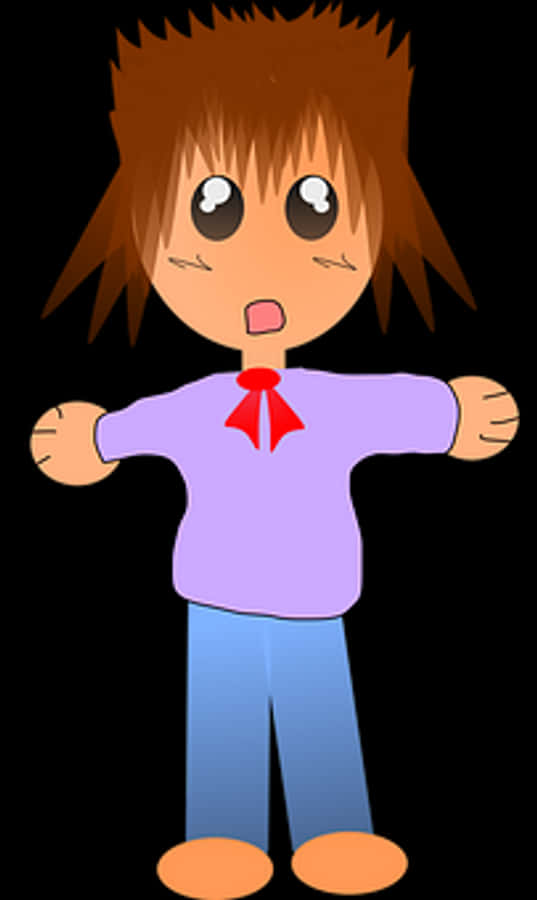 Surprised Anime Character Cartoon