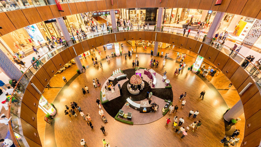 Eleganteluogo di shopping presso Dubai Mall