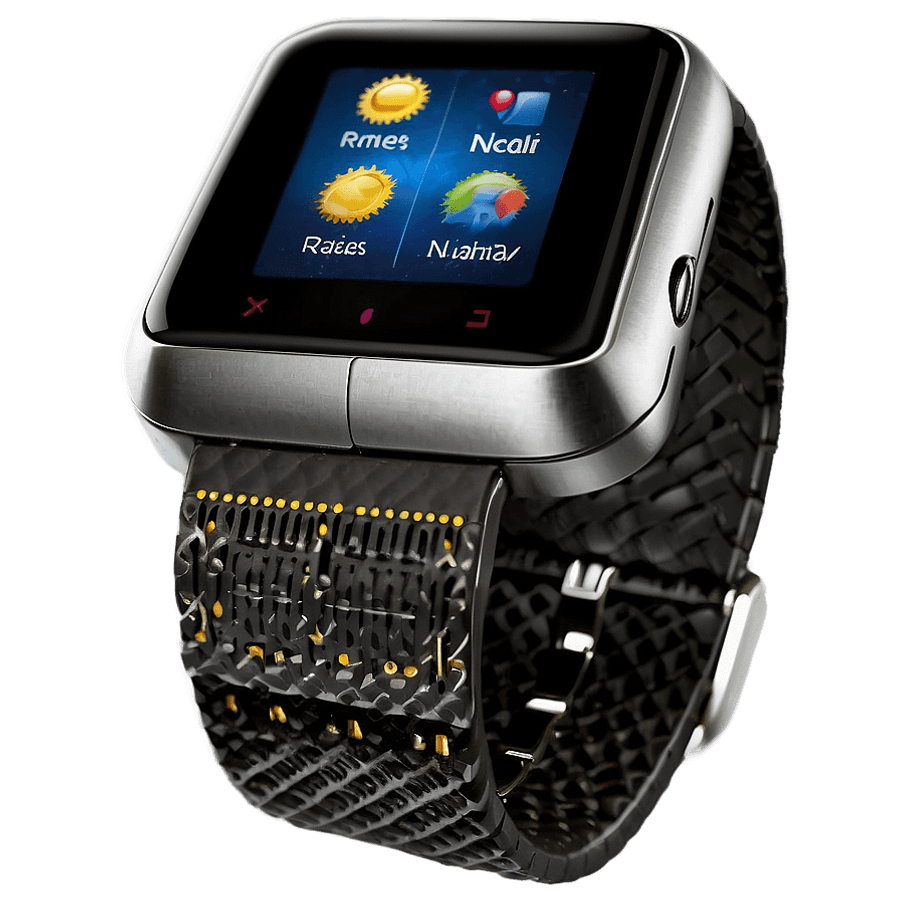 Smart Notification Smartwatch PNG 06242024