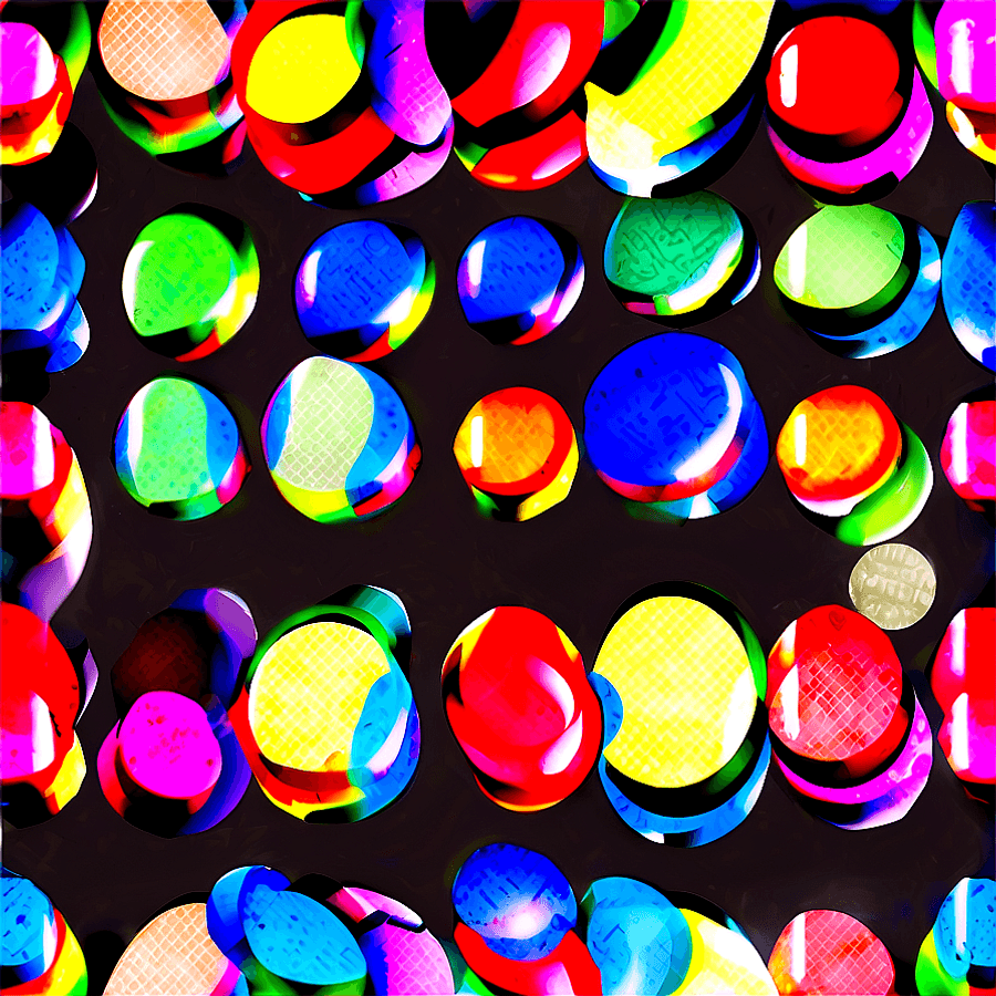 Retro Dots Background PNG 05242024