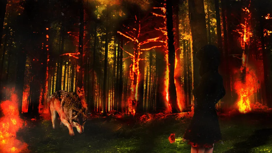 Fire Wolf