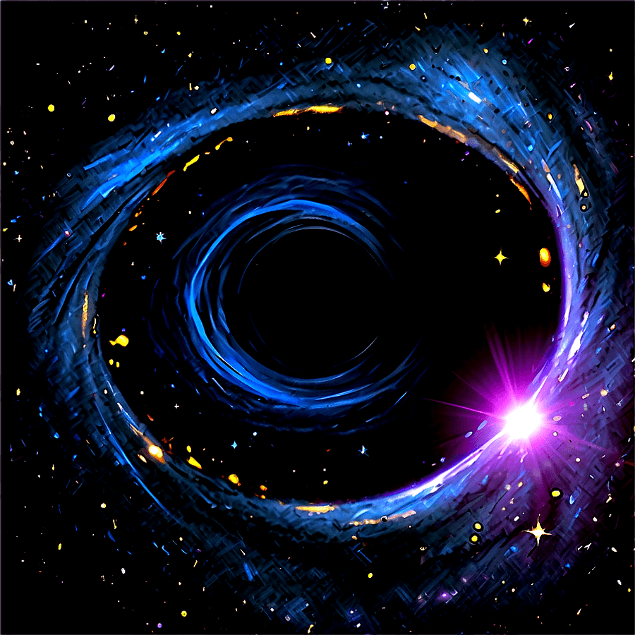 Cosmic Black Hole Background PNG 05212024