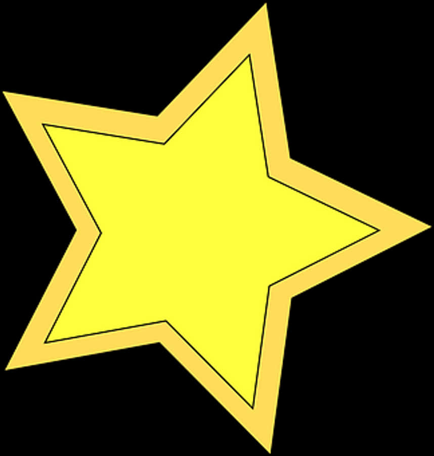 Yellow Star Graphic